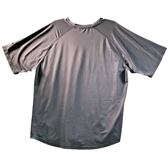 Baltimore Orioles Shirt Mens 2XL Gray Orange MLB Baseball Short Sleeve Evoshield - Picture 5 of 6